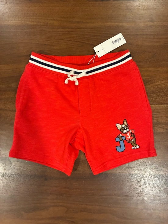 Janie and Jack Other - Janie and Jack Terry  Fire Engine Red Drawstring Shorts